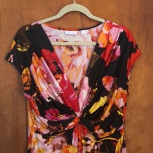 NY & co XL cap sleeve dress EUC